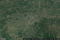 Vue aérienne de Cipanggilingan