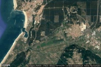 Vue aérienne de Nazaré