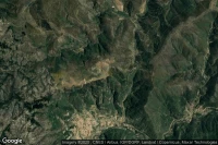 Vue aérienne de Manteigas (Santa Maria)