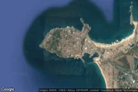 Vue aérienne de Peniche (Conceição)