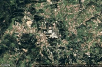 Vue aérienne de Venda do Pinheiro