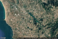 Vue aérienne de Atouguia da Baleia
