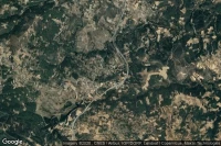 Vue aérienne de Santa Comba de Rossas