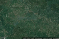 Vue aérienne de Cigunung