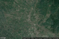 Vue aérienne de Pagendingan