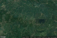 Vue aérienne de Cihurip Satu