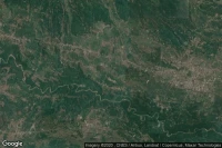 Vue aérienne de Linggamanik