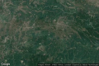 Vue aérienne de Cimuncang