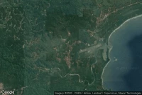 Vue aérienne de Binangun