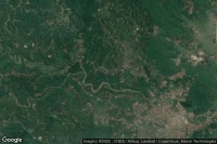 Vue aérienne de Sembungjaya
