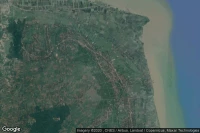 Vue aérienne de Krajan Satu Kembang