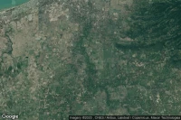 Vue aérienne de Karanglo