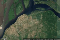 Vue aérienne de Bolaka