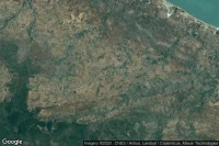 Vue aérienne de Sedandang