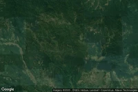Vue aérienne de Balekambang