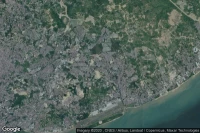 Vue aérienne de City of Balikpapan