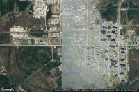 Vue aérienne de Usinsk