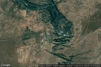 Vue aérienne de Victoria Falls