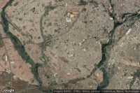 Vue aérienne de Soweto