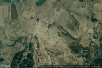 Vue aérienne de Mpophomeni
