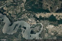 Vue aérienne de Knysna