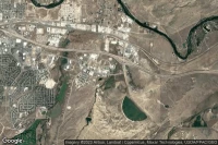 Vue aérienne de Mountain View Regional Hospital