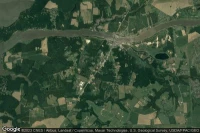 Vue aérienne de Chesapeake City