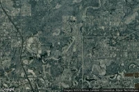 Vue aérienne de Wasilla Creek Airpark