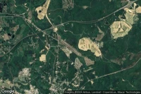 Vue aérienne de Moton Field Municipal