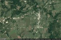 Vue aérienne de City of Coalgate