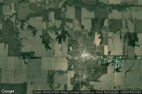 Vue aérienne de Mercer County Hospital