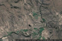 Vue aérienne de Monument Municipal