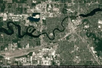 Vue aérienne de Elkhart General Hospital