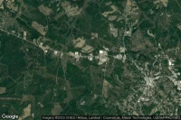 Vue aérienne de Atrium Health Anson Hospital