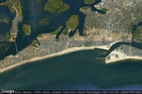 Vue aérienne de Peninsula Hospital Center