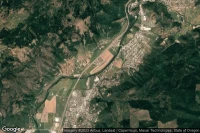 Vue aérienne de Myrtle Creek Municipal