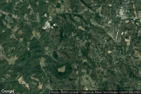 Vue aérienne de Dry Pond