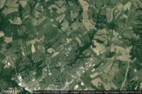 Vue aérienne de Taylor County Hospital