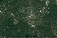 Vue aérienne de Compaq Powdermill Road