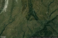 Vue aérienne de Nugget Bench