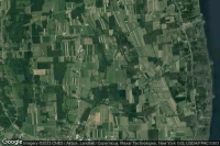 Vue aérienne de Greenlawn Farm