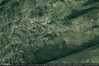 Vue aérienne de Carilion Tazewell Community Hospital