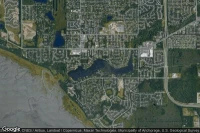 Vue aérienne de Campbell Lake