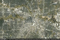 Vue aérienne de Texas Commerce Bank Building