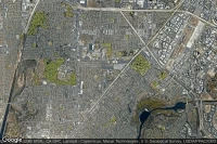 Vue aérienne de Costa Mesa Police Department