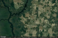 Vue aérienne de Virginia Beach