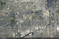 Vue aérienne de Vertiport Chicago