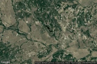 Vue aérienne de Diamond Seven Ranch