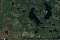 Vue aérienne de West Papoose Lake Airpark