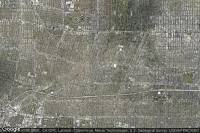 Vue aérienne de Wilshire Area